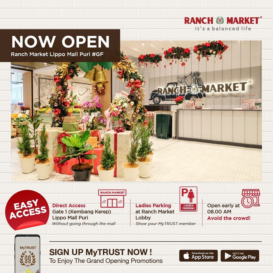 Ranch Market Promo in lippo mall puri st. moritz